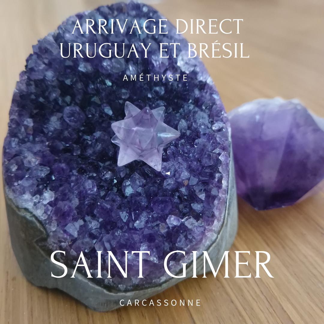 Arrivage direct d&rsquo;améthystes du Brésil et d&rsquo;Uruguay – Comment les reconnaître?
