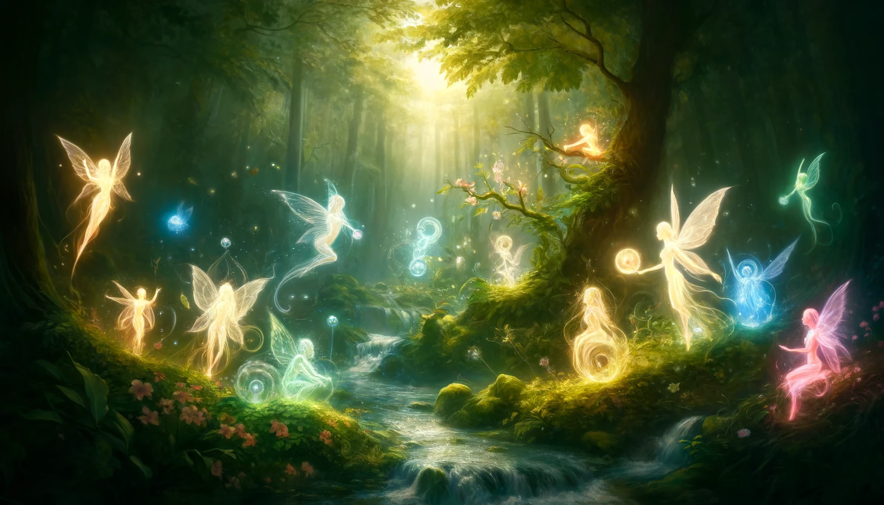 Les origines des fées et des esprits