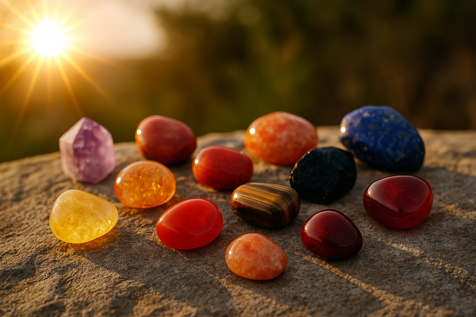 Pourquoi recharger certaines pierres au soleil ?